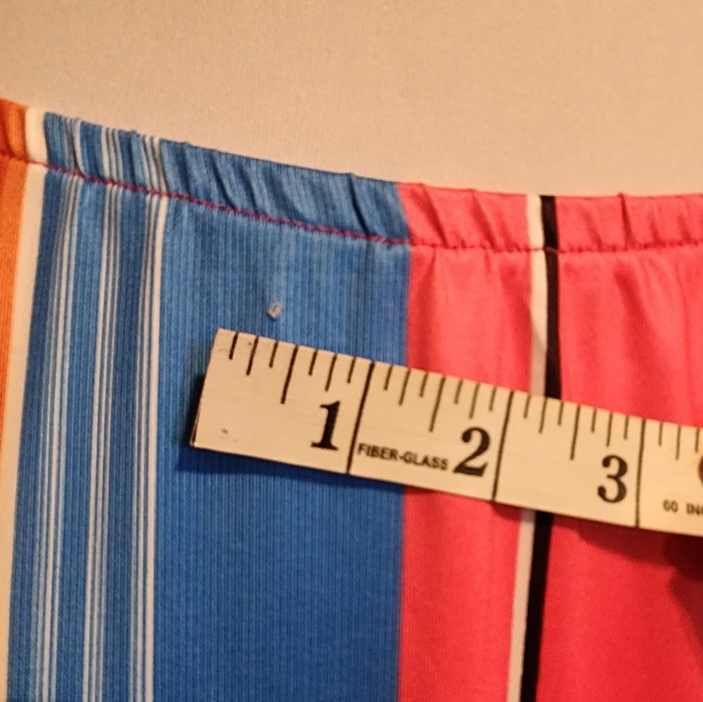Full Strip Long Summer Dress - Picture 6 of 9